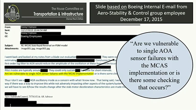 B737 MCAS email