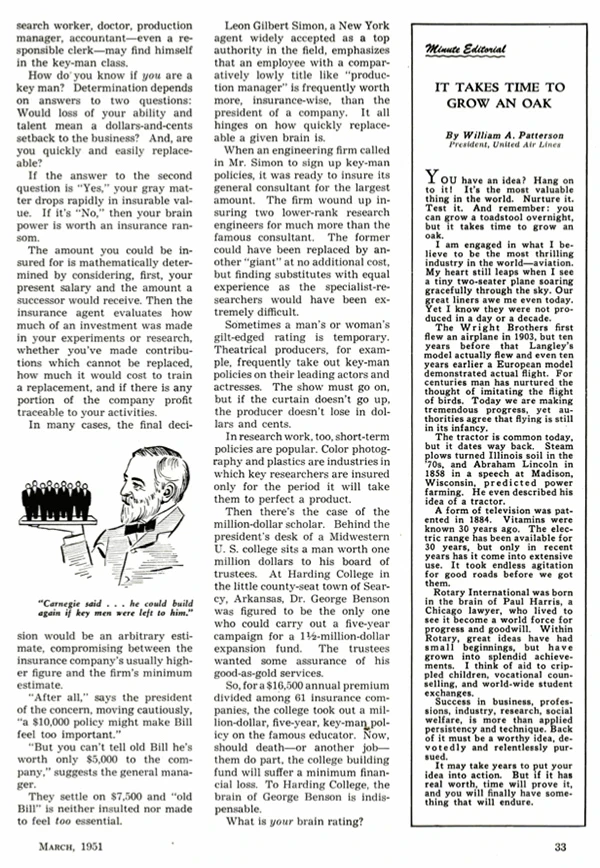 It Takes Time to Grow an Oak